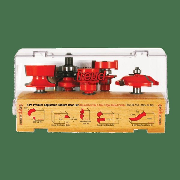Piece Premier Adjustable Cabinet Bit Set