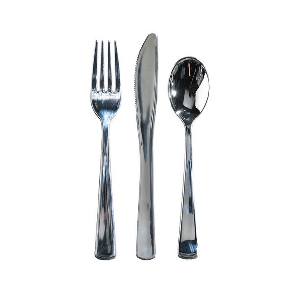 Metallic Cutlery Combo, PK100