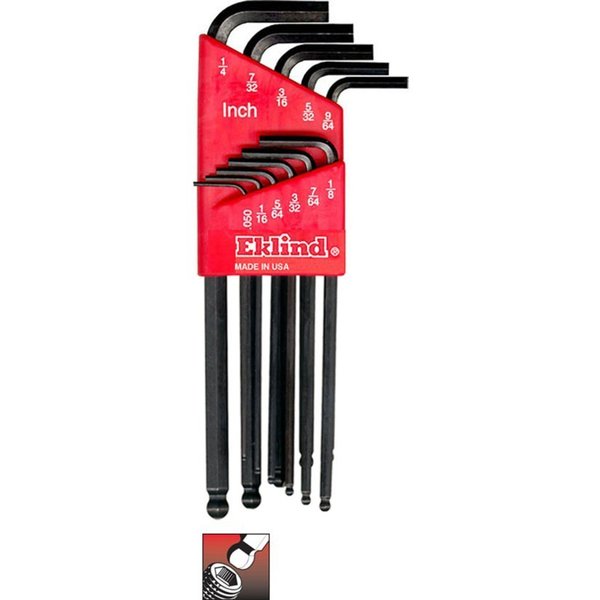 11 Piece SAE L-Shape Hex Key Set, 13211