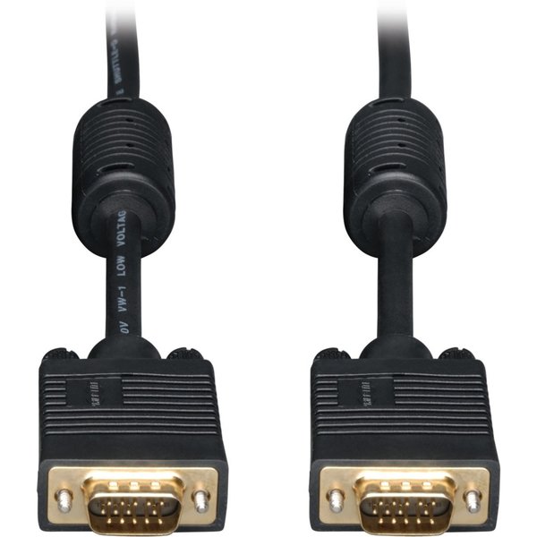 Coax Cable, VGA, HD15 M/M, Monitor, RGB, 20ft
