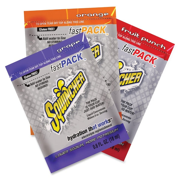 Sports Drink Liquid Concentrate 0.6 oz., Orange, Pk50