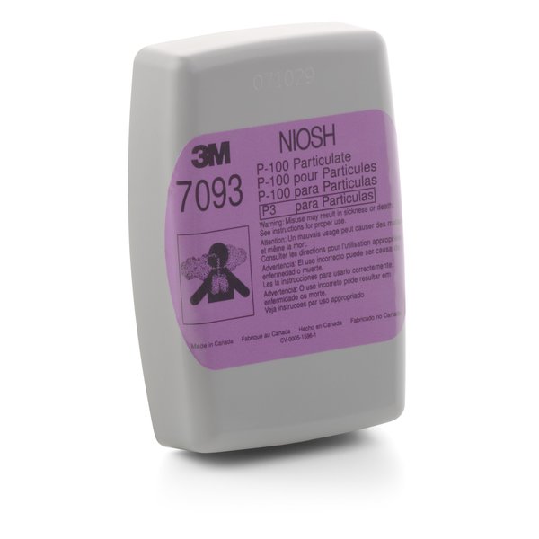 Particulate Filter 7093B, P100, Magenta, 144 PK