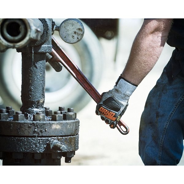 Cut Resistant Impact Coated Gloves, A5 Cut Level, Nitrile, M, 1 PR