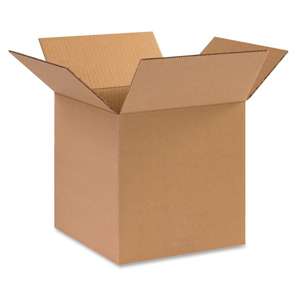 Shipping Carton, Kraft, 12 In. L, 12 In. D