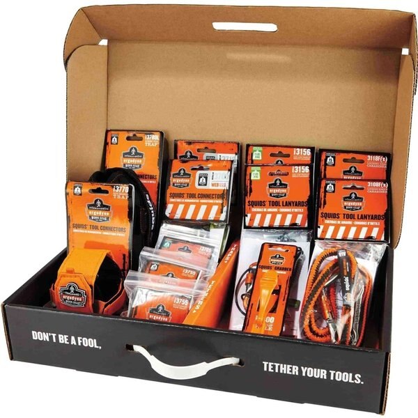 Tool Tethering Kit, Black/Green/Orange