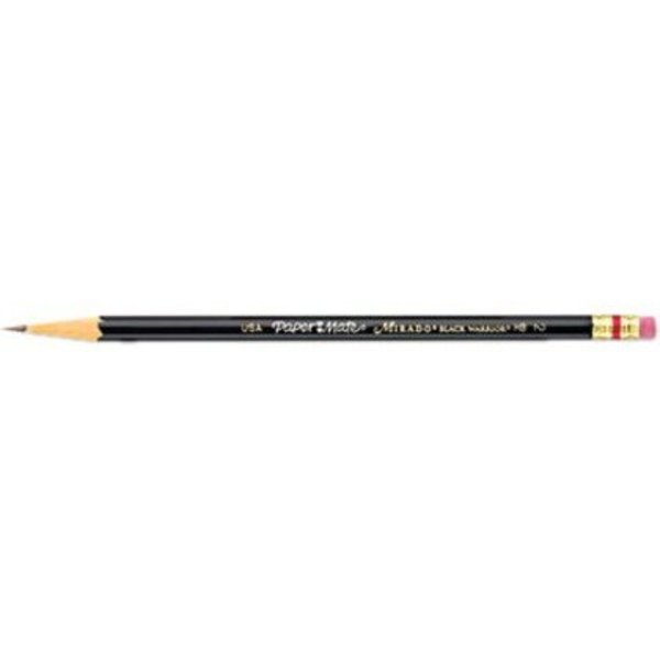 Woodcase Pencil, #2 HB, Black, PK12
