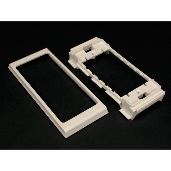 Twin Cover Device Bracket, White