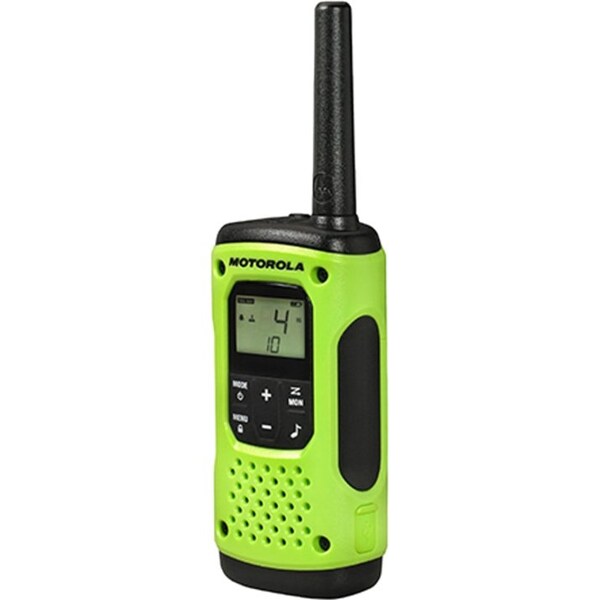 Two Way Radio, Green, NiMh or Alkaline, PK2