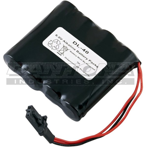 Battery 6 Volt Alkaline Dantona Electronic Door Lock Battery