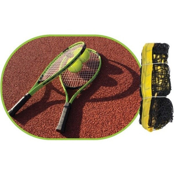 Tennis Net Set, 2 Rackets Balls, Net
