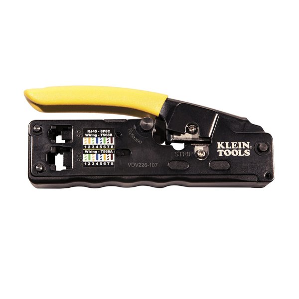 5 1/4 in Ratchet Crimper CAT3, CAT5e, CAT6