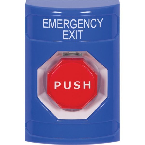 Emergency Exit Push Button, Key-To-Reset