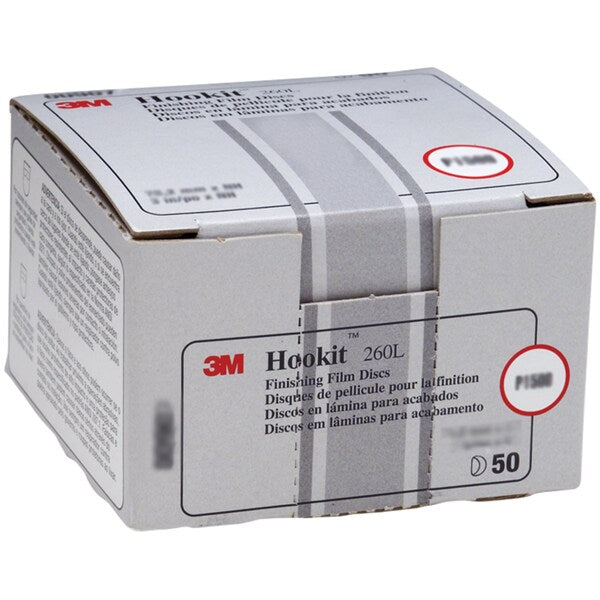 Finish Abrasive Disc, P1200, 5xNH, PK100