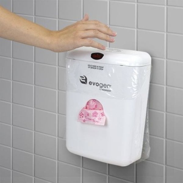 No-Touch Combination Waste Receptacle