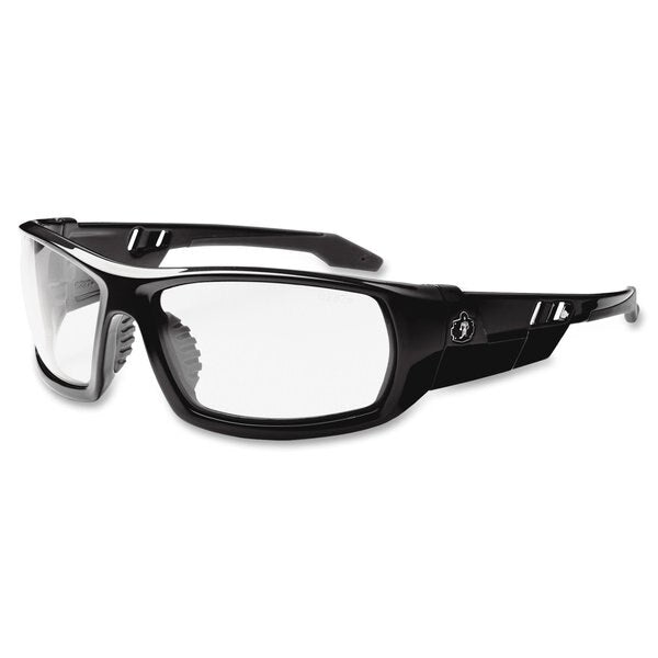 Safety Glasses, Traditional Clear Polycarbonate Lens, Scratch-Resistant