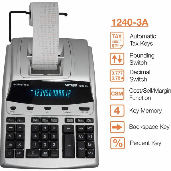 Desktop Calculator, Ribbon, 12 Digits