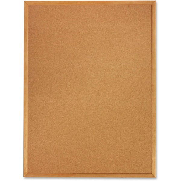 Cork Bulletin Board 3ft.x2ft., Oak Finish Frame