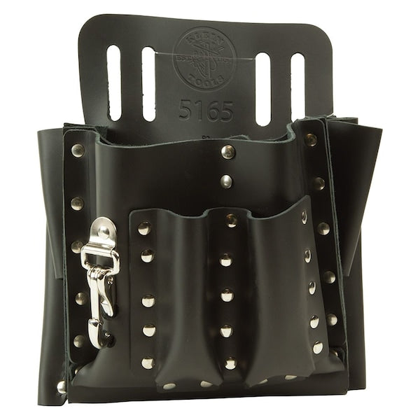 Black Leather 10 Pockets