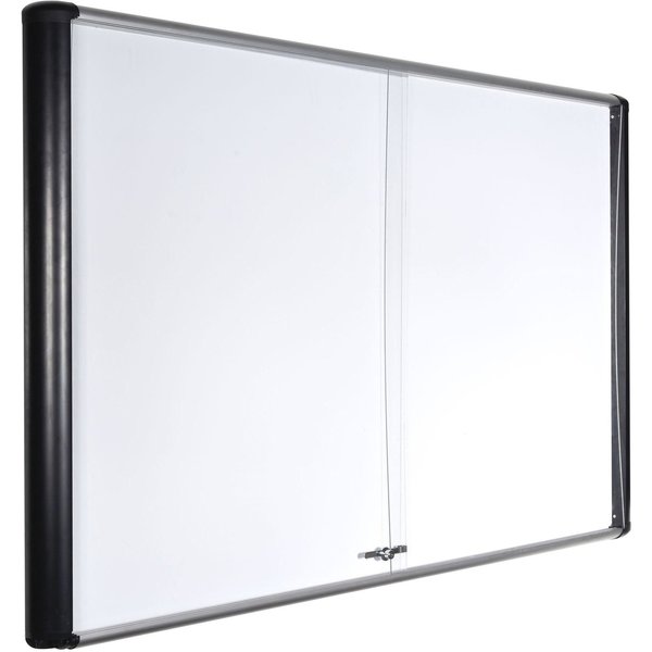 Enclosed Porcelain Bulletin Board 72