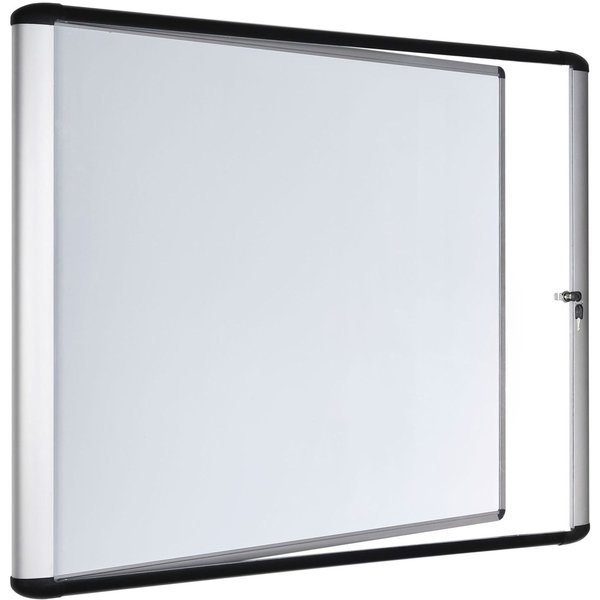 Porcelain Enclosed Bulletin Board 28