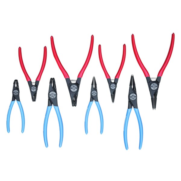 Set Of Circlip Pliers, 8 pcs.