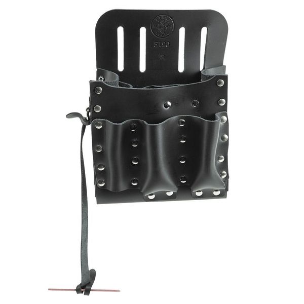 Black Leather 10 Pockets