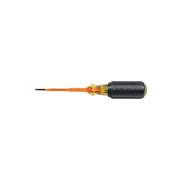 Insulated Slotted Screwdriver 3/32 in Round