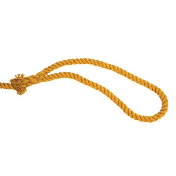 Tug of War Rope, Yellow/50ft Long Looped