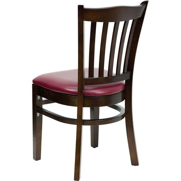 BurgundyRestaurant Chair, 20-3/4