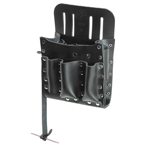 Black Leather 10 Pockets