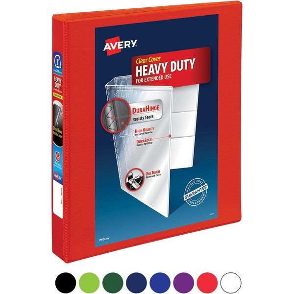 Heavy-Duty View Binder, 1-1/2