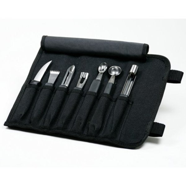 Garnishing Kit 8 pc. Black