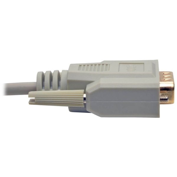 Serial Cable, Straight Thru, DB9 M/F, 6ft