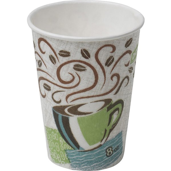 Disposable Cold/Hot Cup 8 oz. White, Paper, Pk1000