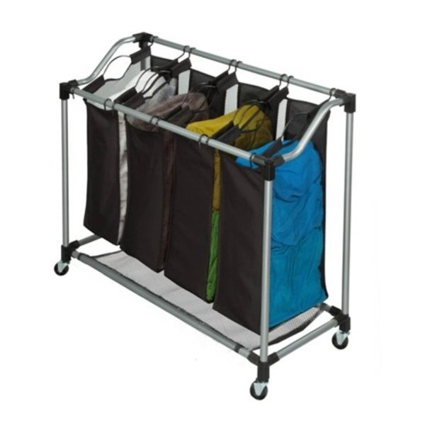 Laundry Sorter, 4-Compartment