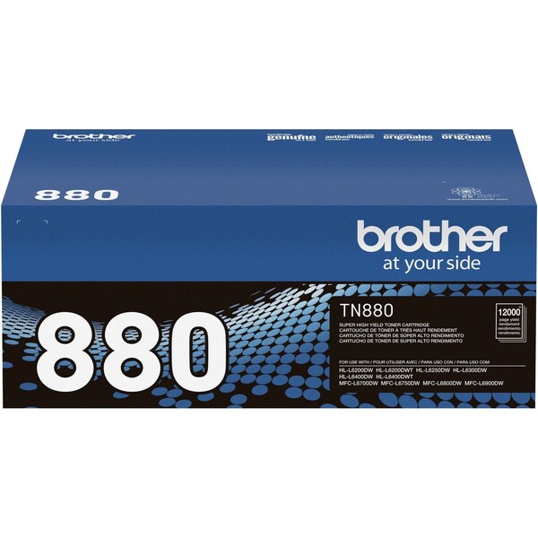 Toner For TN880, 12K Pages