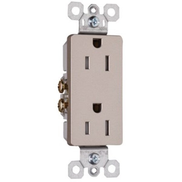 Receptacle, Straight Blade, 15A, NEMA 5-15R