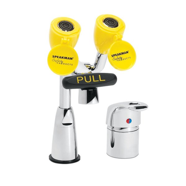 Faucet-Mounted Eyewash Station