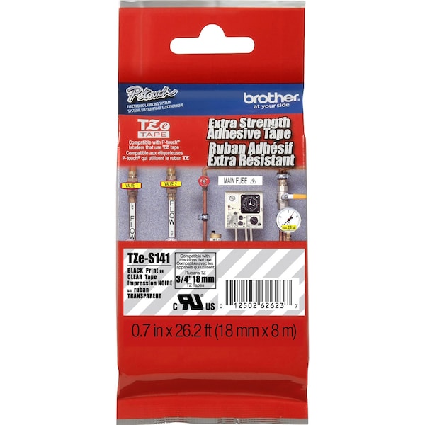 Adhesive TZ Tape (R) Cartridge 0.70