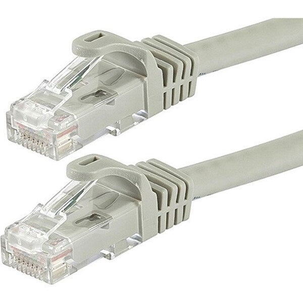 Ethernet Cable, Cat 6, Gray, 50 ft.