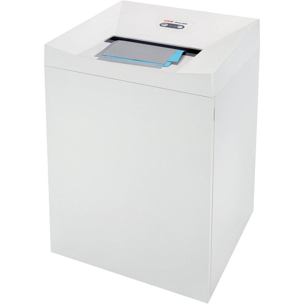 Paper Shredder, Strip-Cut, White, 34.3 gal.