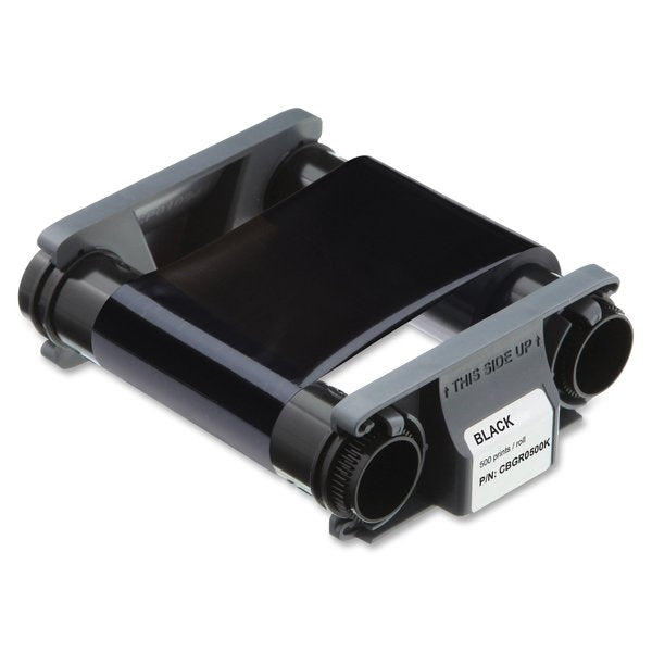 ID Card Printer Ribbon, Black, 8 in. H