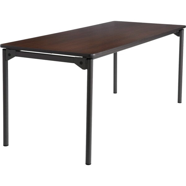Rectangle Maxx LegroomÃ¢âÂ¢ Wood Folding Table, Walnut - 30