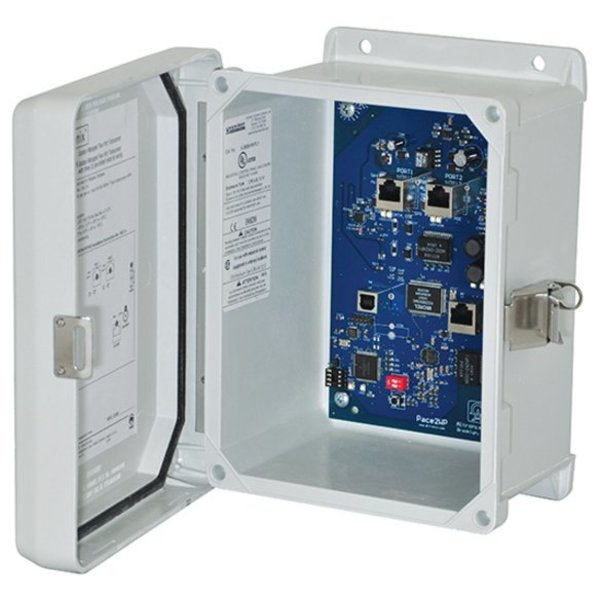 PoE Transceiver, 2 Cam. Inputs, 7-21/64