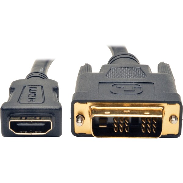 HDMI to DVI Adapter, HDMI, DVI-D, F/M, 8