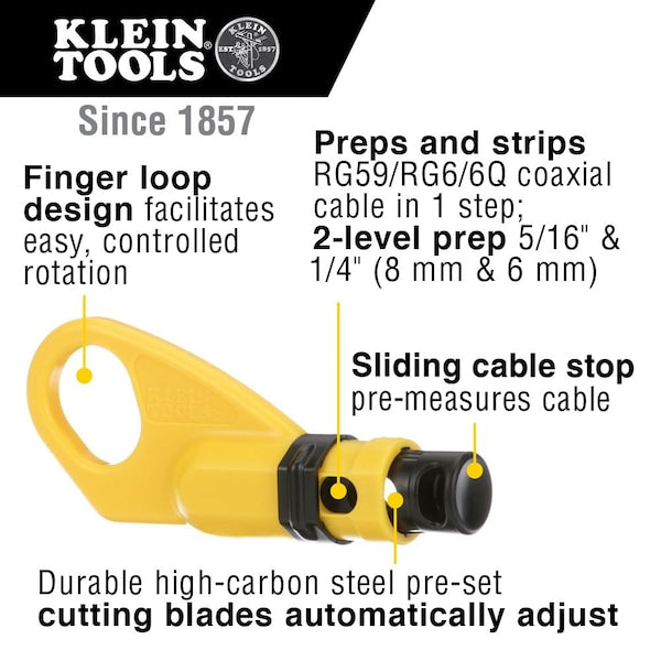 Coax Cable Installation Kit with Hip Pouch