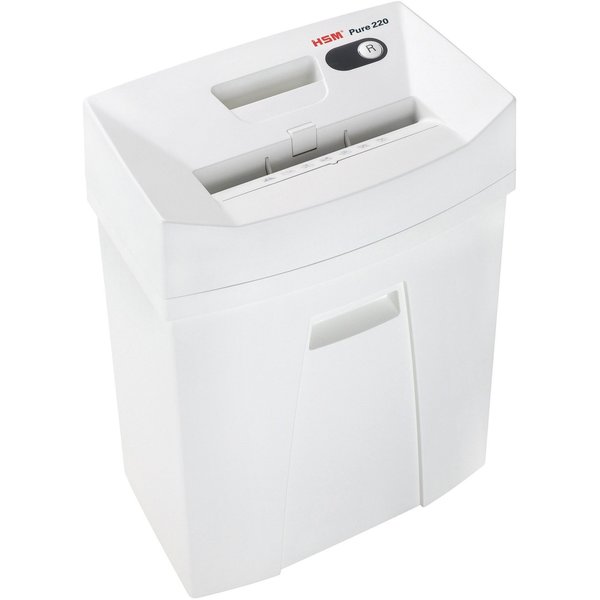 Paper Shredder, Cross-Cut, White, 8.6 fpm