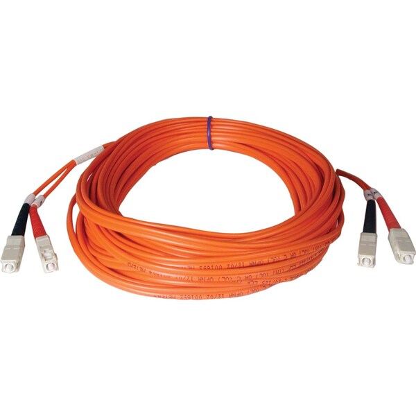 Fiber Optic Cable, Dplx, MMF, 50, SC/SC, 164m
