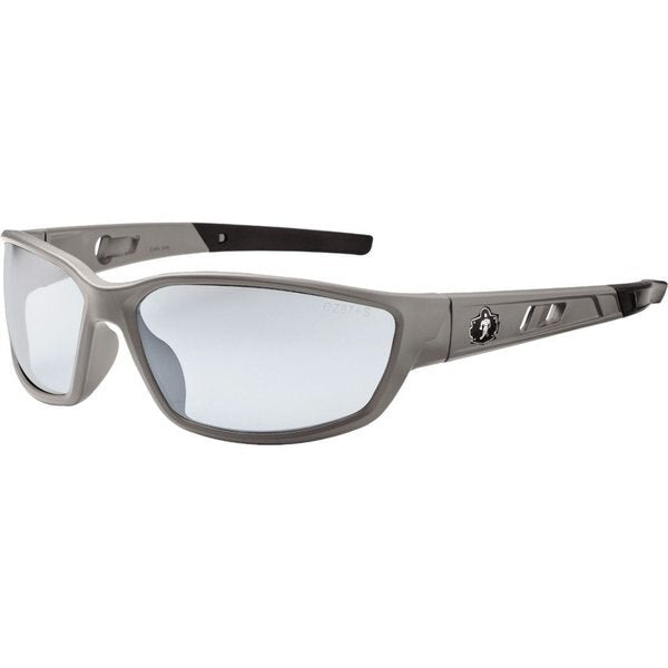 Safety Glasses, Traditional I/O PC Decenter Lens, Scratch-Resistant