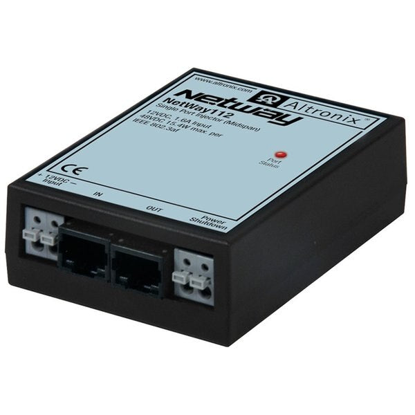PoE Injector, Black, 1